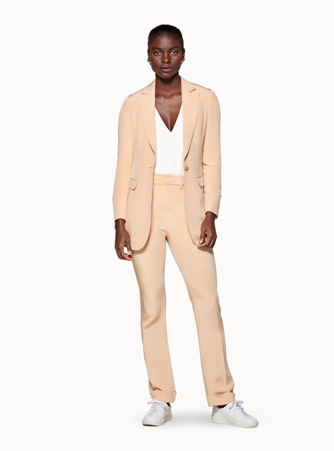 Cameron Long Salmon Suit SUISTUDIO Online Store